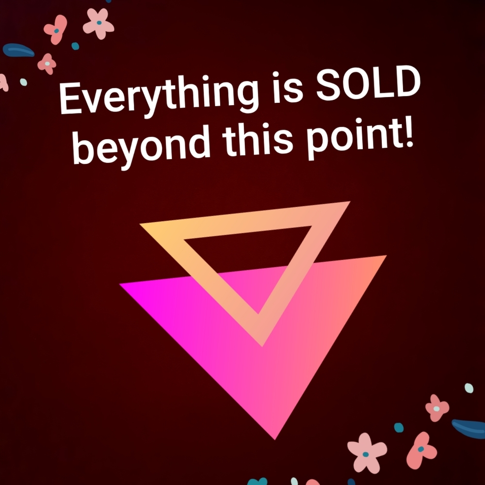 Everything is Sold beyond this point!